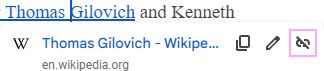 The Google Docs link popup with the remove-link button.